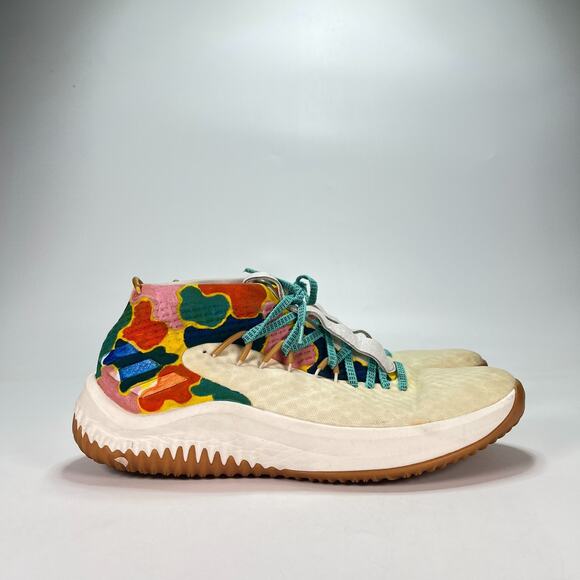 adidas Other - adidas Dame 4 Un-Dyed Multi Mid Top Casual Sneakers Shoes BY4496 Men's Size 9.5